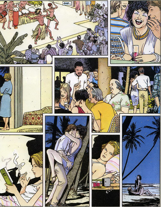 "Vacances fatales" (Casterman, 1991)