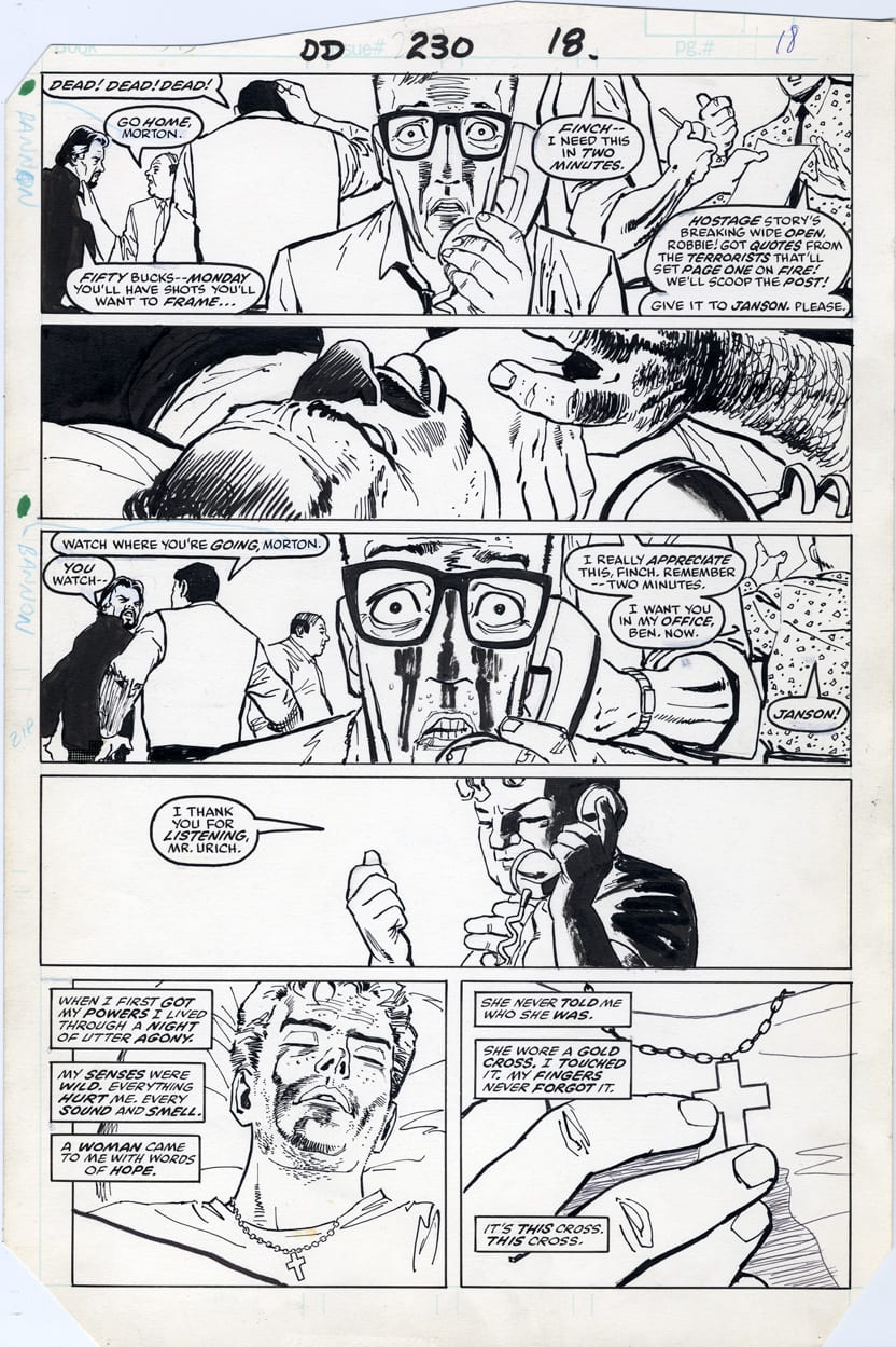 "Born Again" (Daredevil #230, 1986)