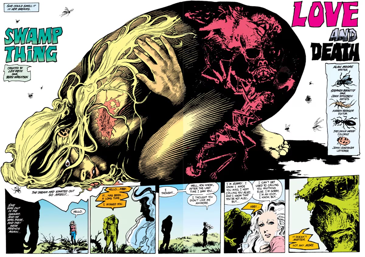 "Love & Death" (Swamp Thing #29, DC Comics, 1984)